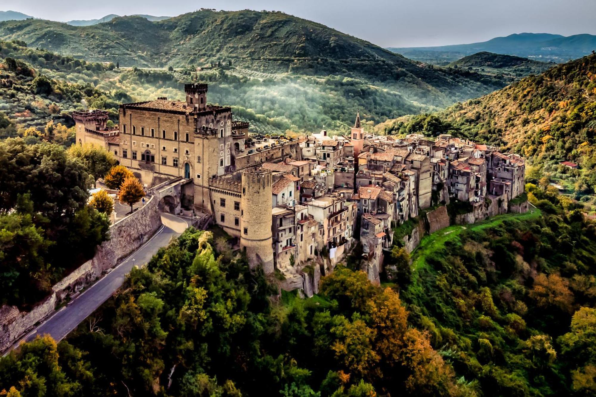 Hotel Castello Brancaccio San Gregorio da Sassola Exterior foto